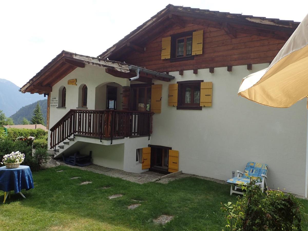 Villa Chalet Le Muguet Ovronnaz Exterior foto